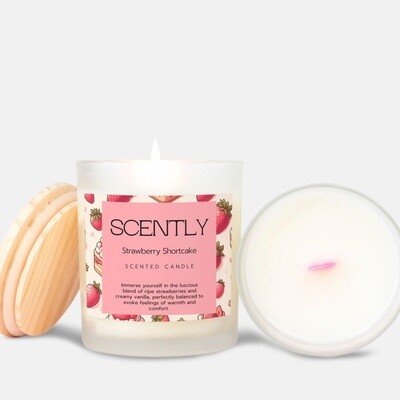 Strawberry Shortcake 11oz Candle