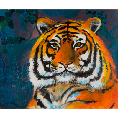 Tiger in the jungle - 1