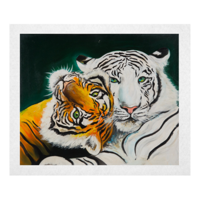 Couple of Tigers- 3- stampa