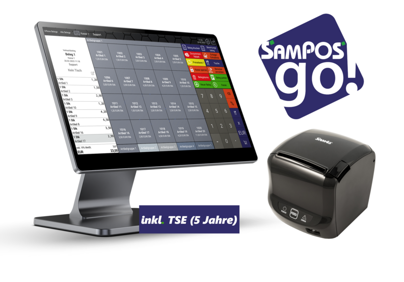 SamPOS go! Paket XL (Swan 1) SamPOS go! Paket XL (Swan 1)