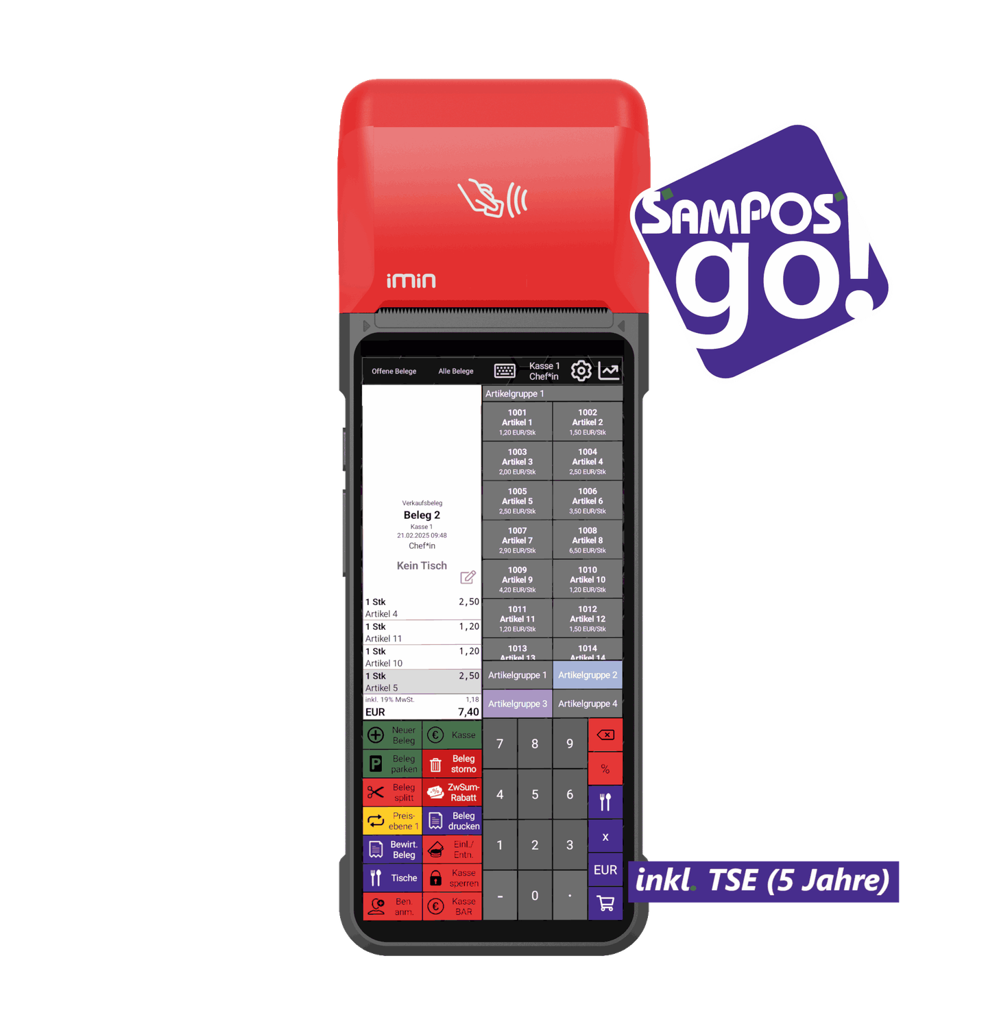 SamPOS go! Paket S Pro (Swift 2 Pro)