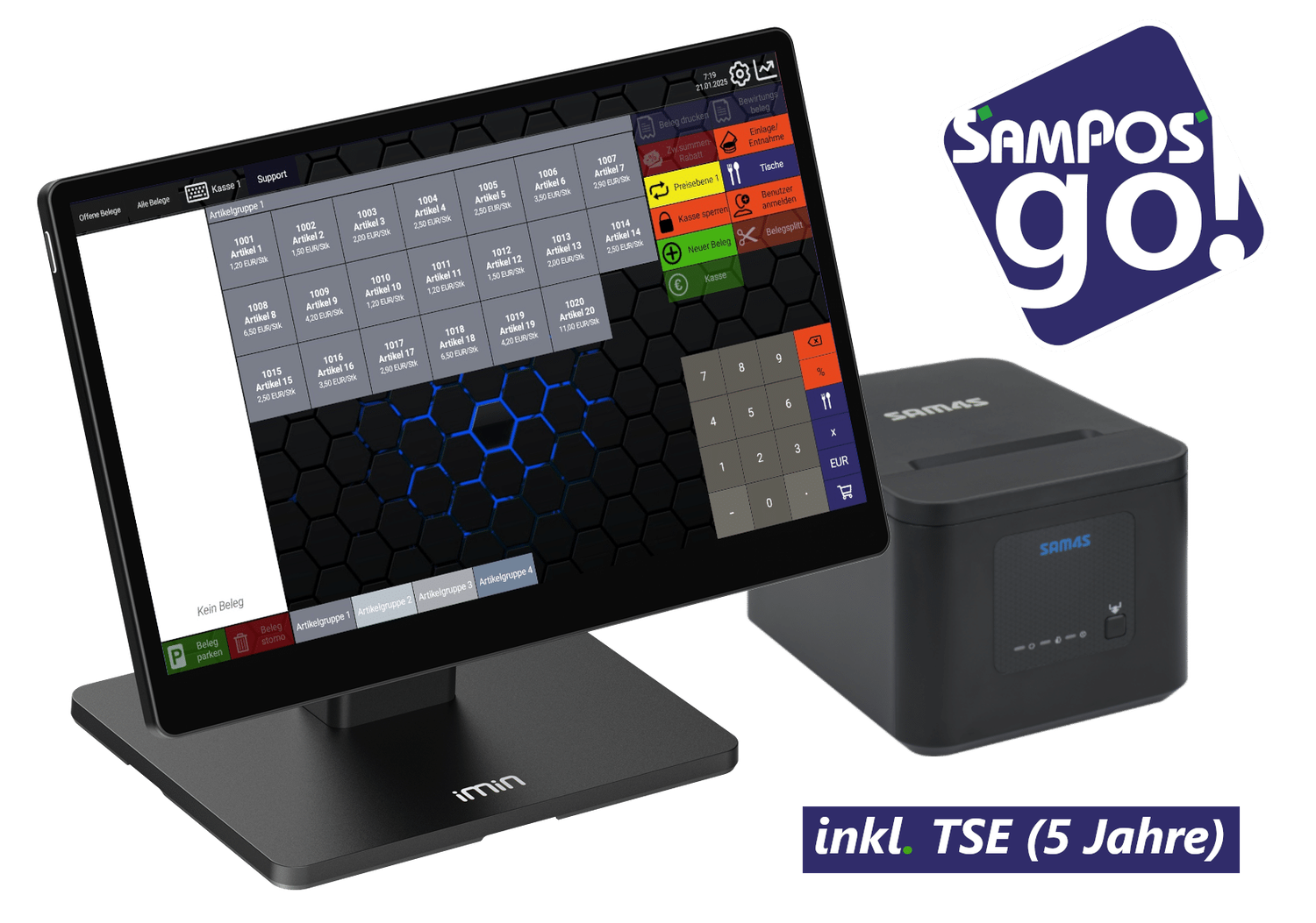 SamPOS go! Paket XL eco (Swan 2)