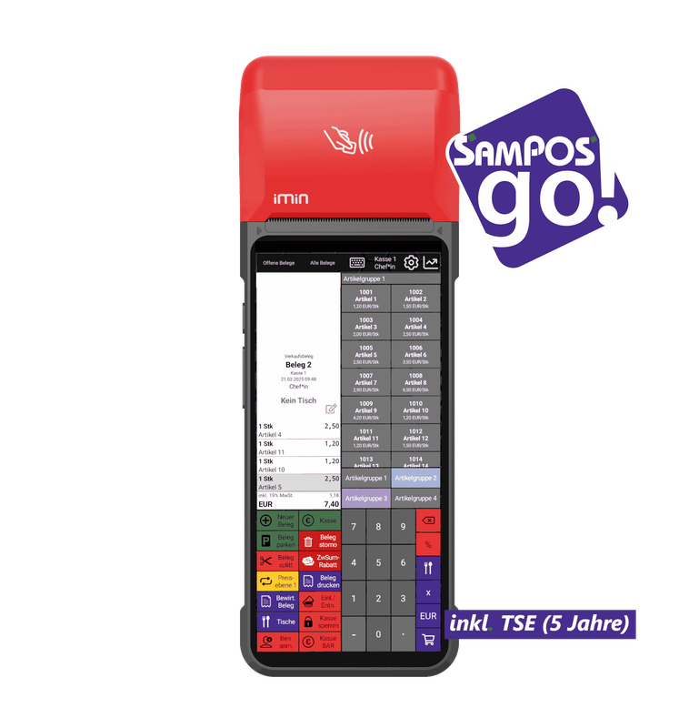 SamPOS go! Paket S Pro (Swift 2 Pro) SamPOS go! Paket S Pro (Swift 2 Pro)