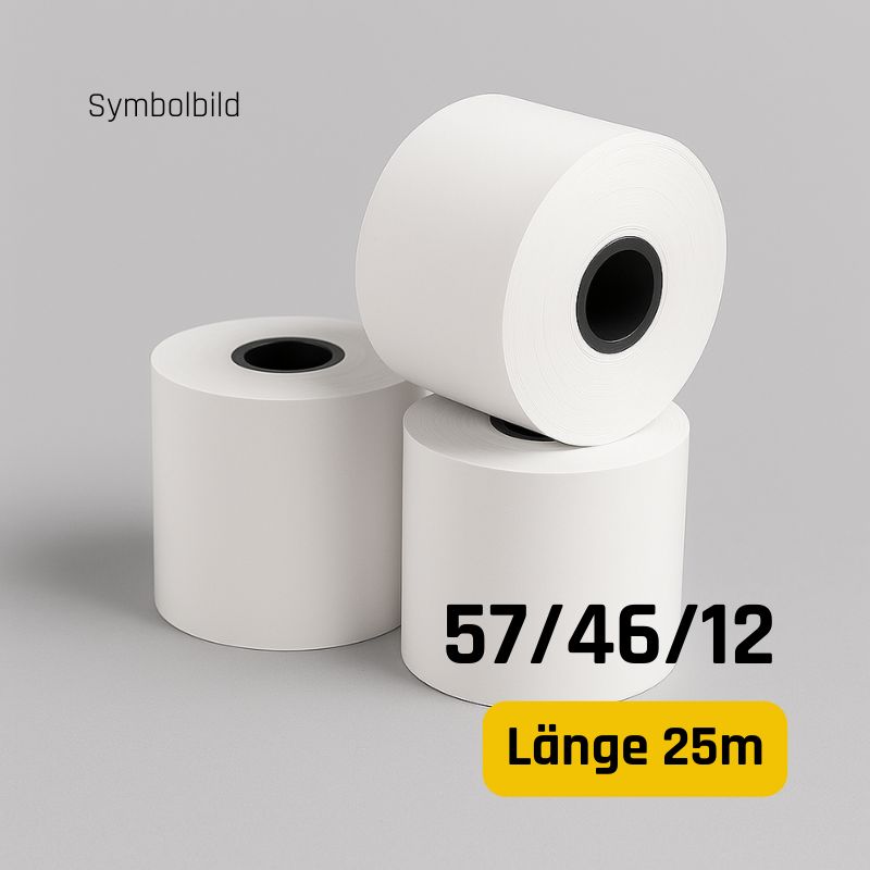 Bonrollen 57/46/12 - Länge 25m (BPA frei) Bonrollen 57/46/12 - Länge 25m (BPA frei)