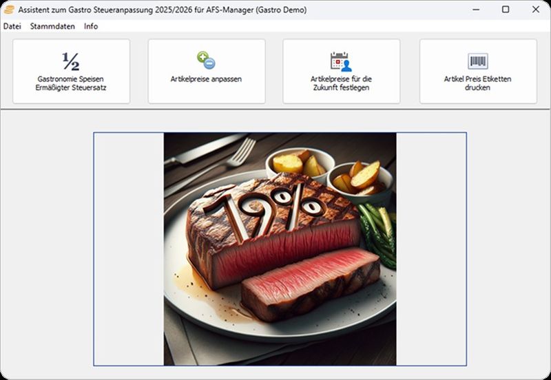 AFS-Gastro MwSt. wechsel (2026) - Tool
