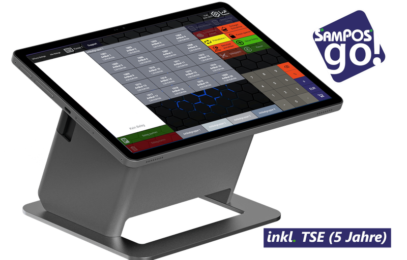 SamPOS go! Paket L Pro (Falcon 2, 80mm Drucker)