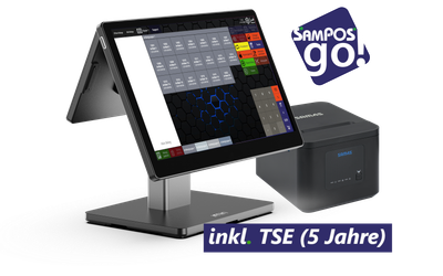 SamPOS go! Paket XL eco+ (Swan 2, Kundendisplay)