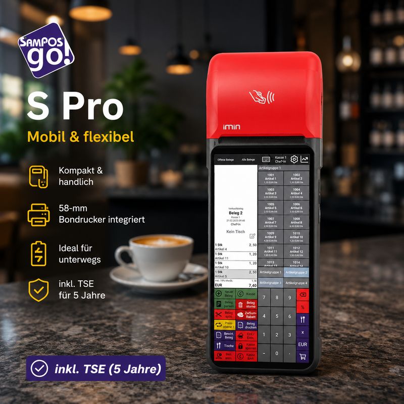 SamPOS go! Paket S Pro (Swift 2 Pro)