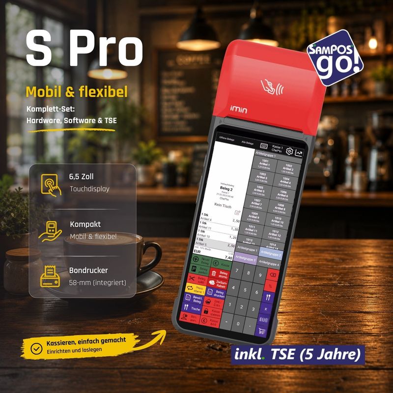 SamPOS go! Paket S Pro (Swift 2 Pro)