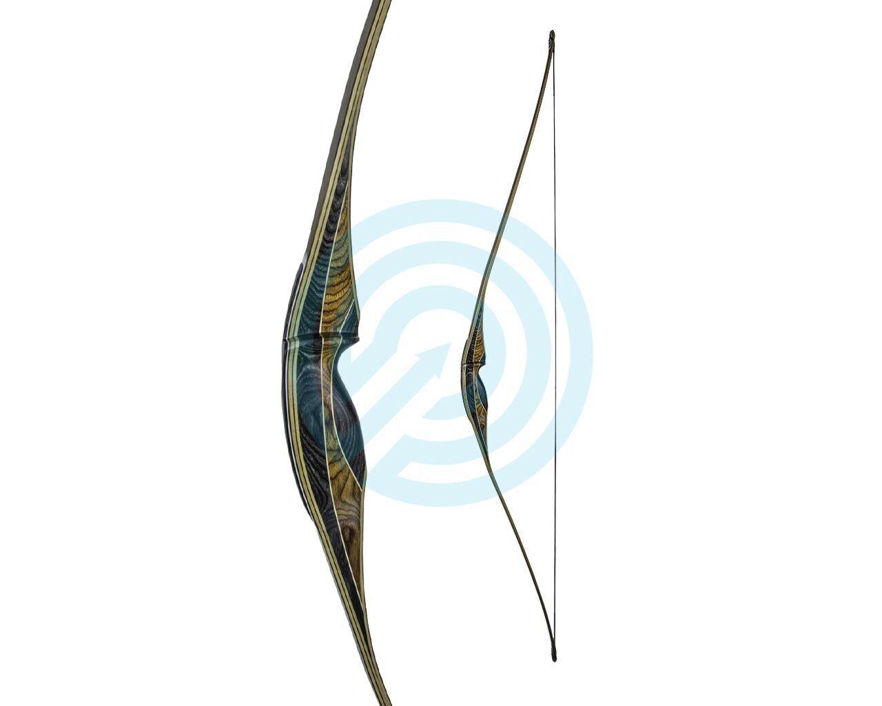 Longbow 66" White Feather "Rarog"