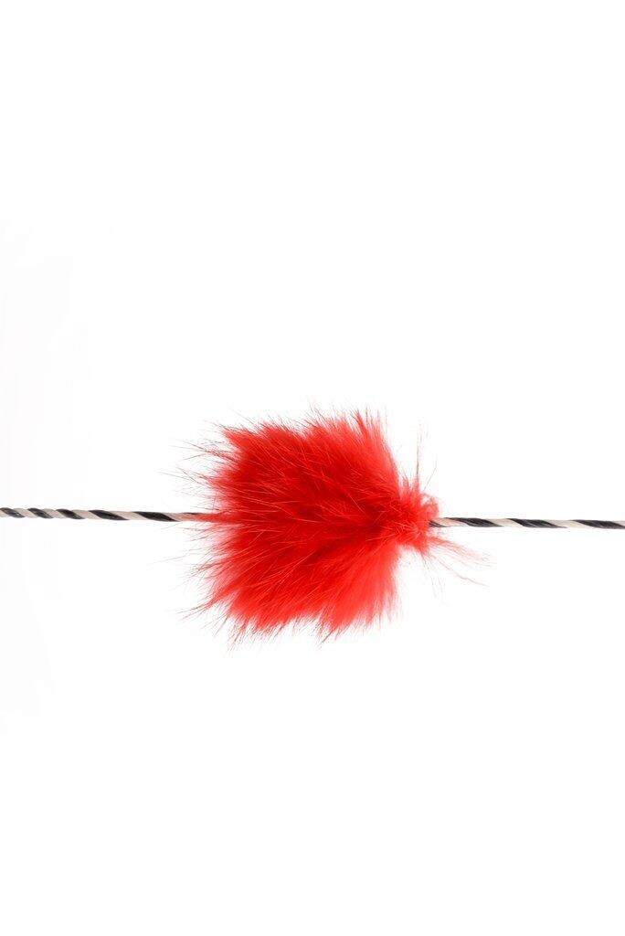 Silencieux de corde beaver puff orange par paire