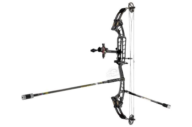 HERO COMPOUND PACKAGE / 50-60LBS / 27"-29.5" / RH / BLACK