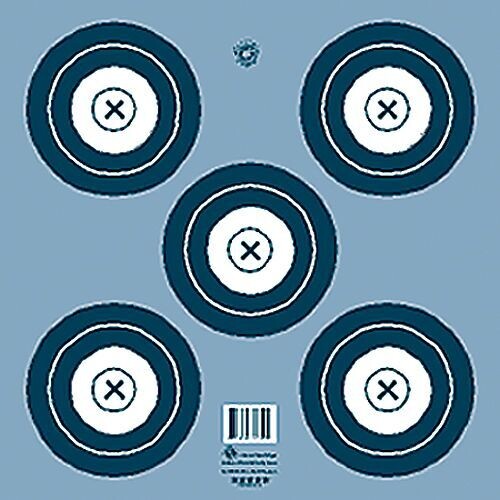 Cibles Blasons Indoor IFAA 5 spots