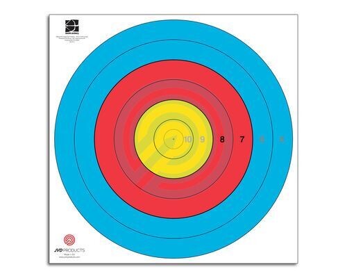 Blasons FITA 80 cm centre 6 zones