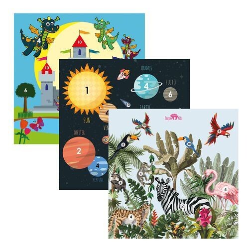 Blasons jeux cibles enfants 60 cm
