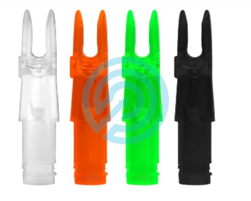 Easton Insert Nock Super 3D 6.5mm blanc pack de 12
