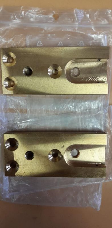 Paire de platine ILF metal pour fabrication de poignée