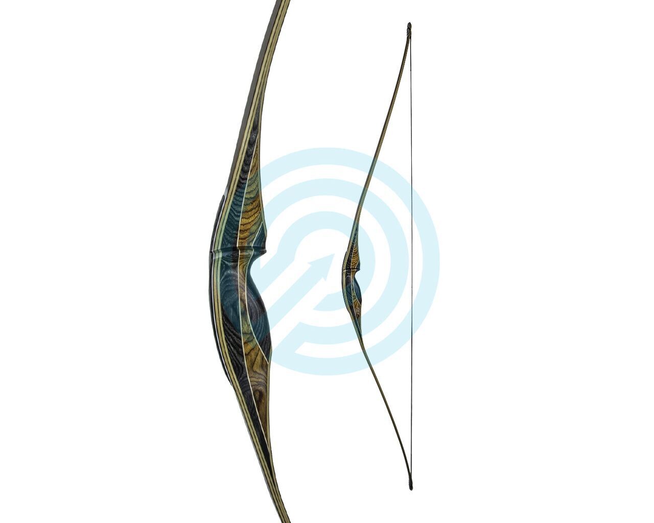 Longbow 66 Longbow 66" White Feather "Rarog" gaucher 35# en stock
