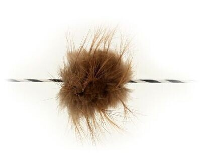 Silencieux de corde Beaver Puff naturels par paire