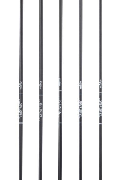 Futs carbone Bearpaw 9/32 Slim Line Black set de 6