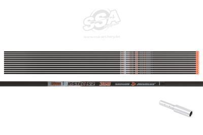 Flèches montées prêtes au tir Slylon Instec 5.2 pack de 6
