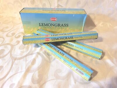 HEM - Lemongras - 1 Packung mit 20 Räucherstäbchen