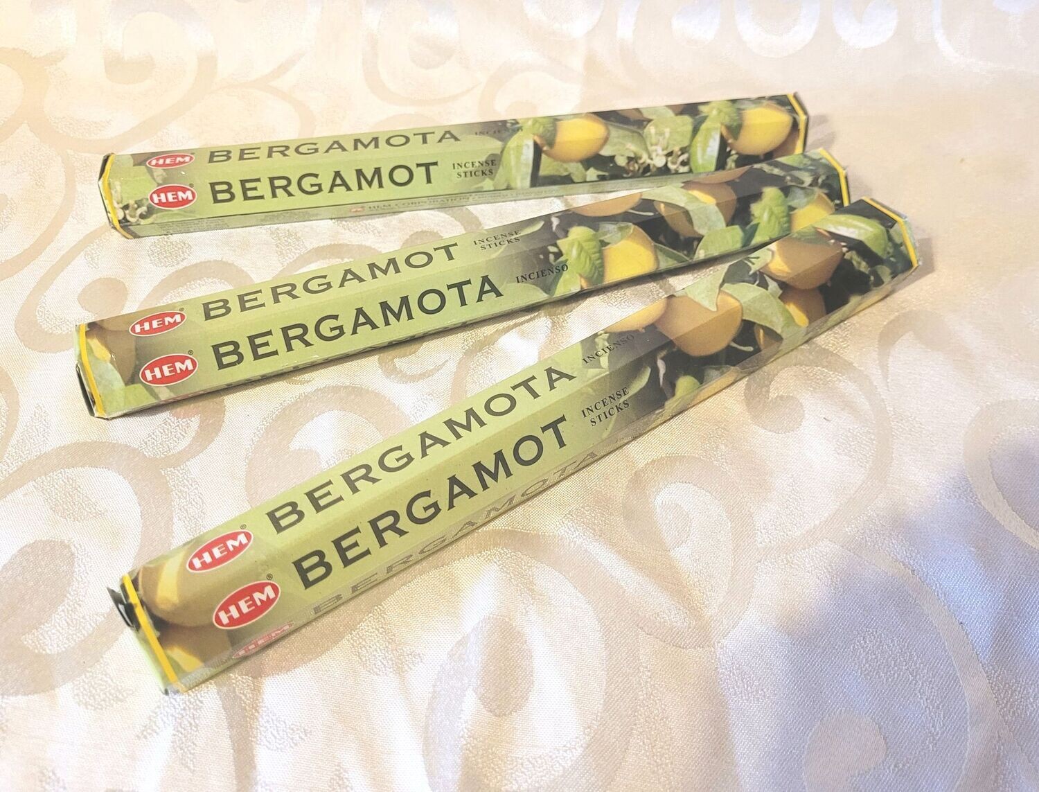 HEM - Bergamot - 1 Packung mit 20 Räucherstäbchen