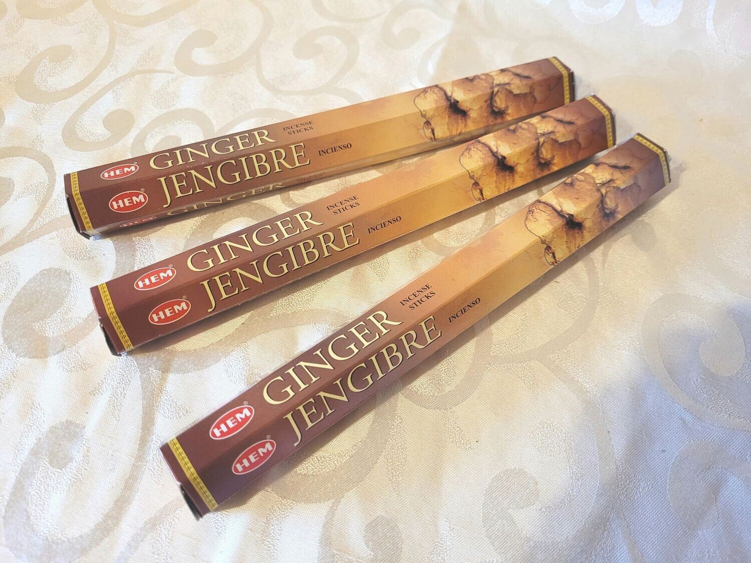 HEM - Ginger/Ingwer - 1 Packung mit 20 Räucherstäbchen