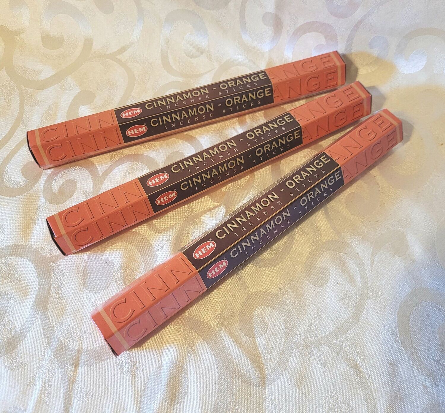 HEM - Cinnamon Orange /Zimt Orange - 1 Packung mit 20 Räucherstäbchen