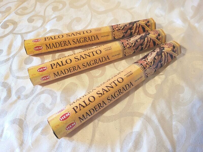 HEM - Palo Santo - 1 Packung mit 20 Räucherstäbchen