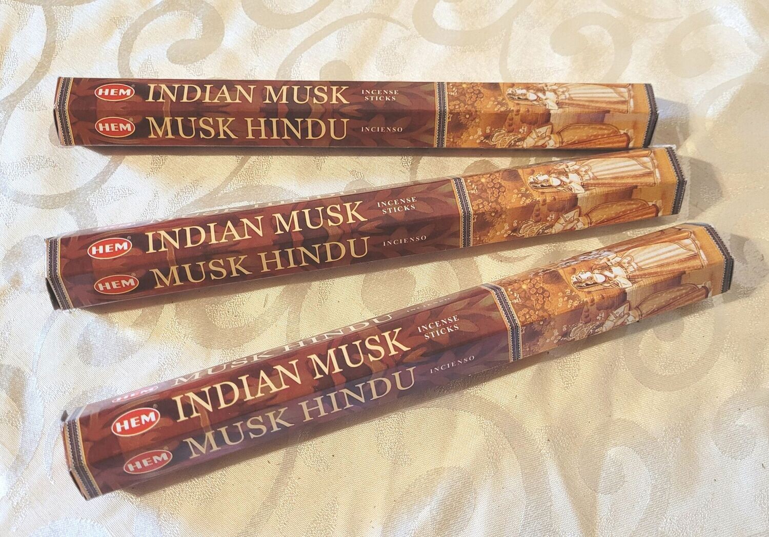 HEM - Indian Musk - 1 Packung mit 20 Räucherstäbchen
