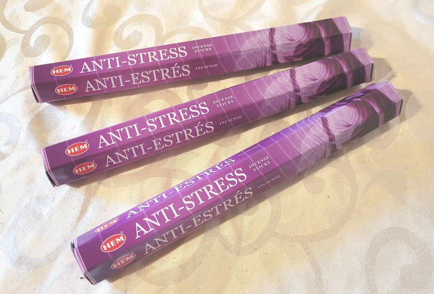 HEM - Anti-Stress - 1 Packung mit 20 Räucherstäbchen