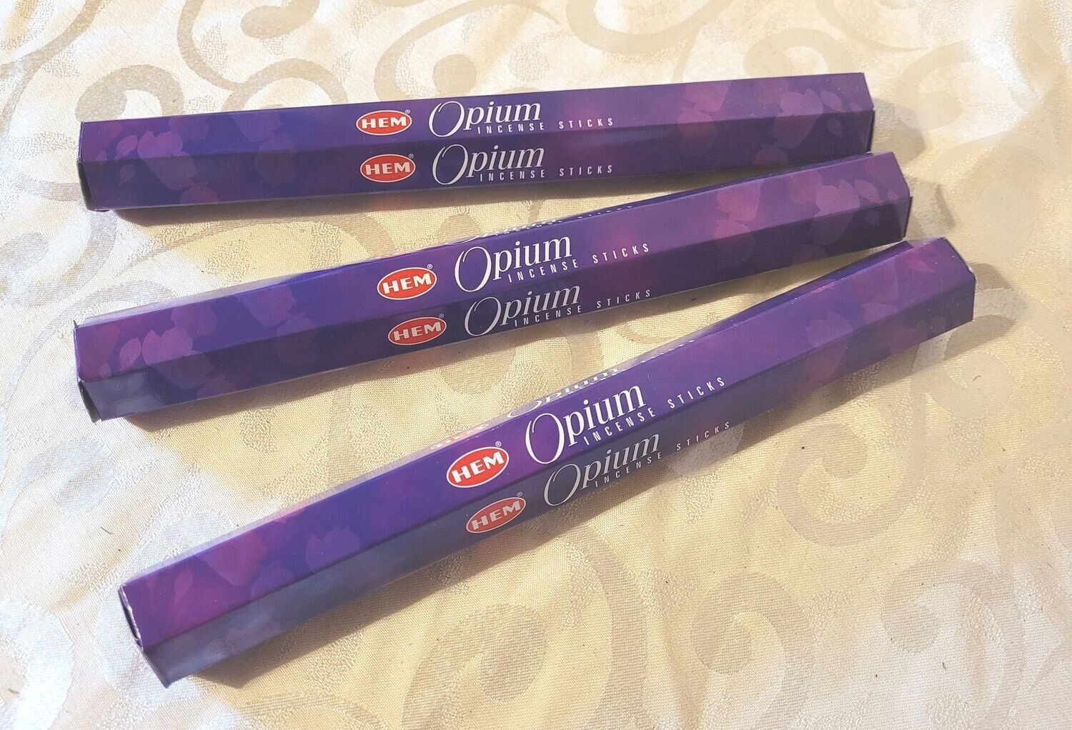 HEM - Opium - 1 Packung mit 20 Räucherstäbchen