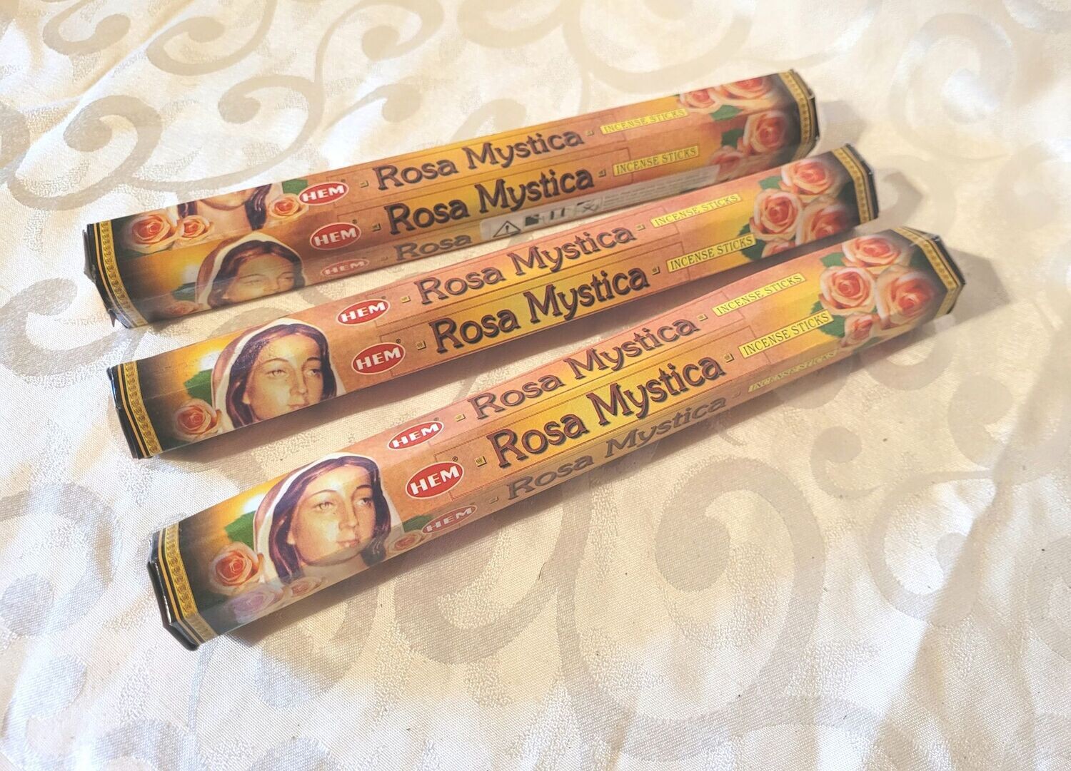 HEM - Rosa Mystica - 1 Packung mit 20 Räucherstäbchen