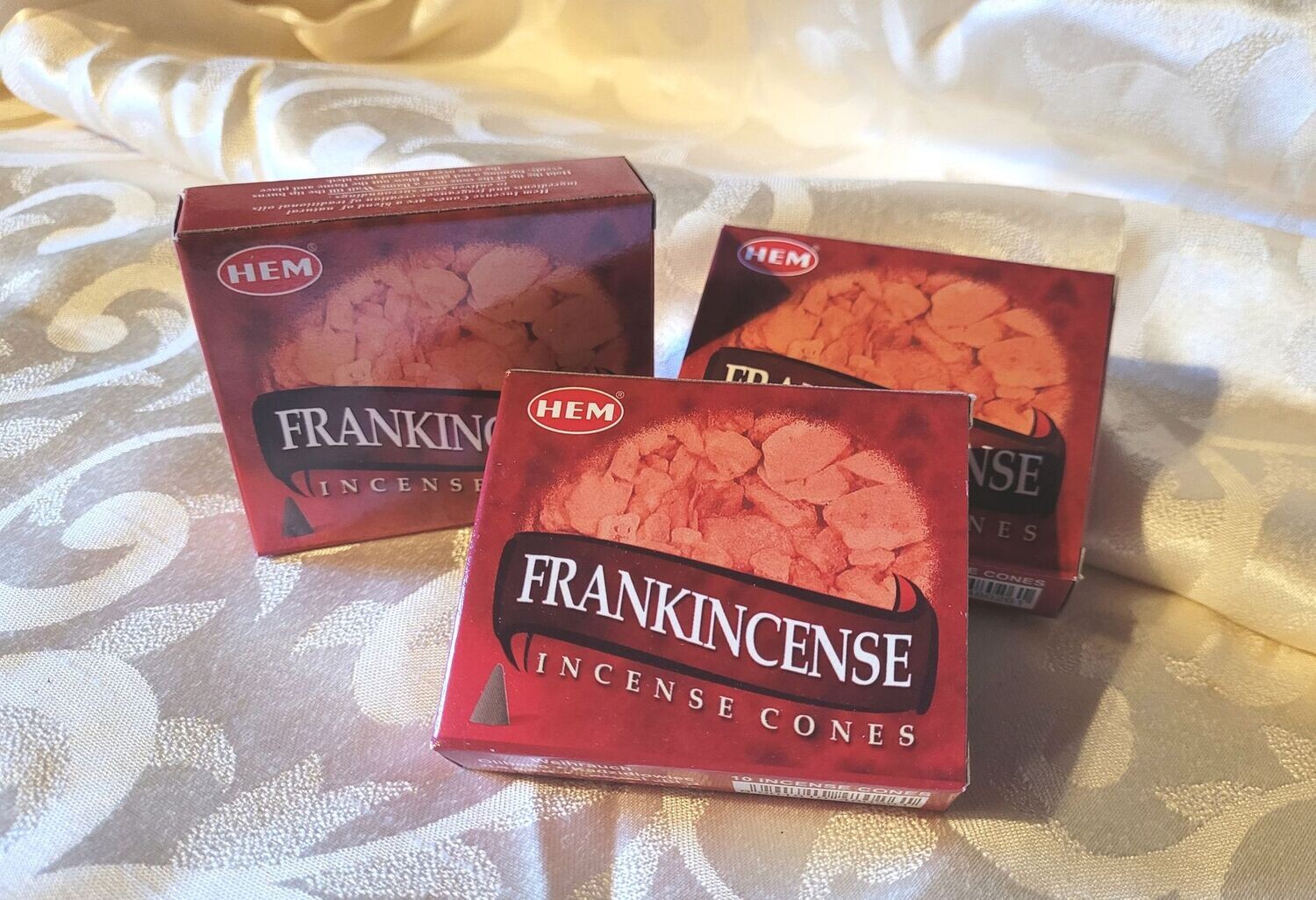 HEM - Frankincense/Weihrauch - 1 Packung mit 10 Räucherkegel