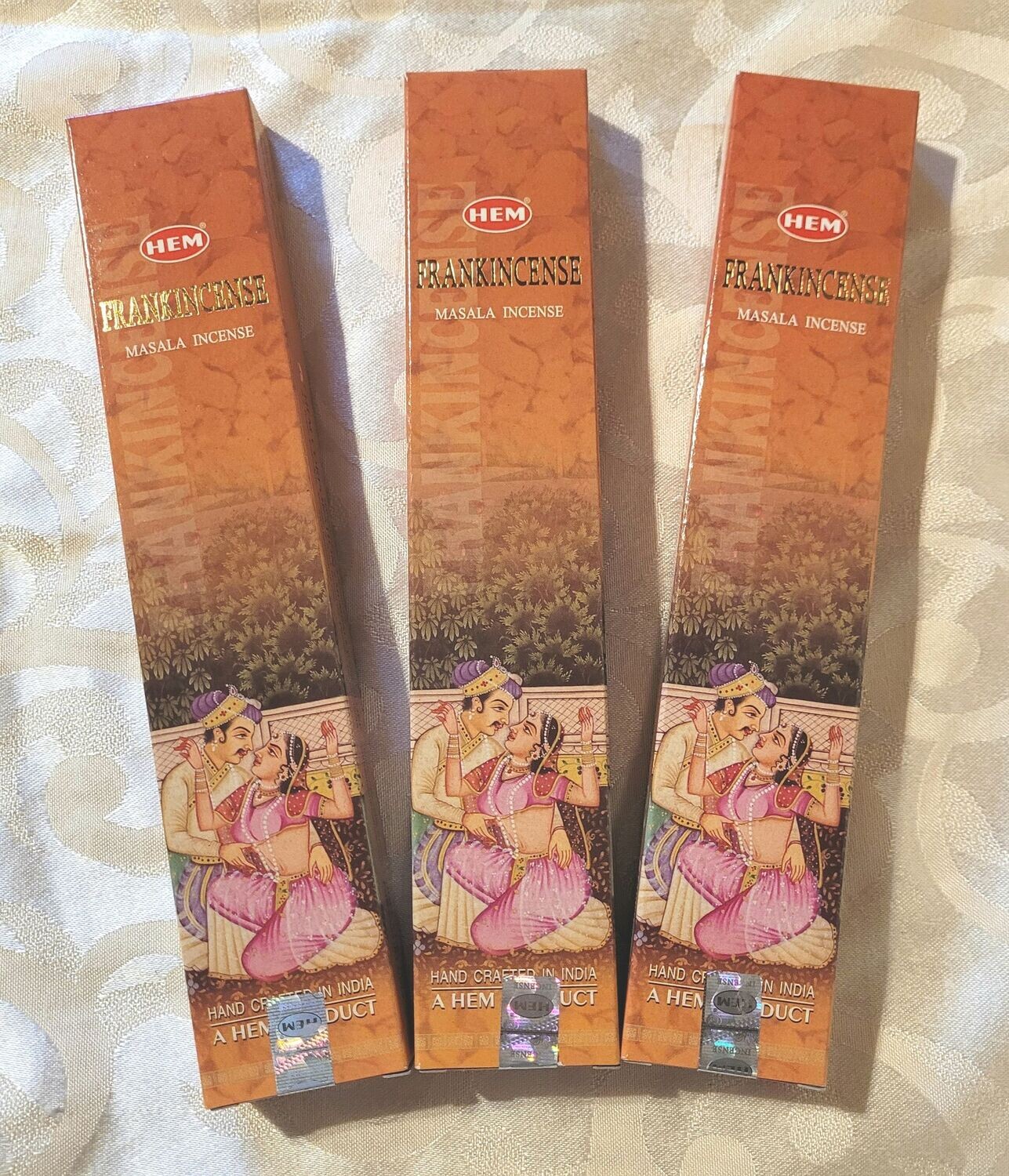 HEM - Masala Premium - Frankincense/Weihrauch - 15 Gramm pro Packung - ca. 10 bis 15 Sticks