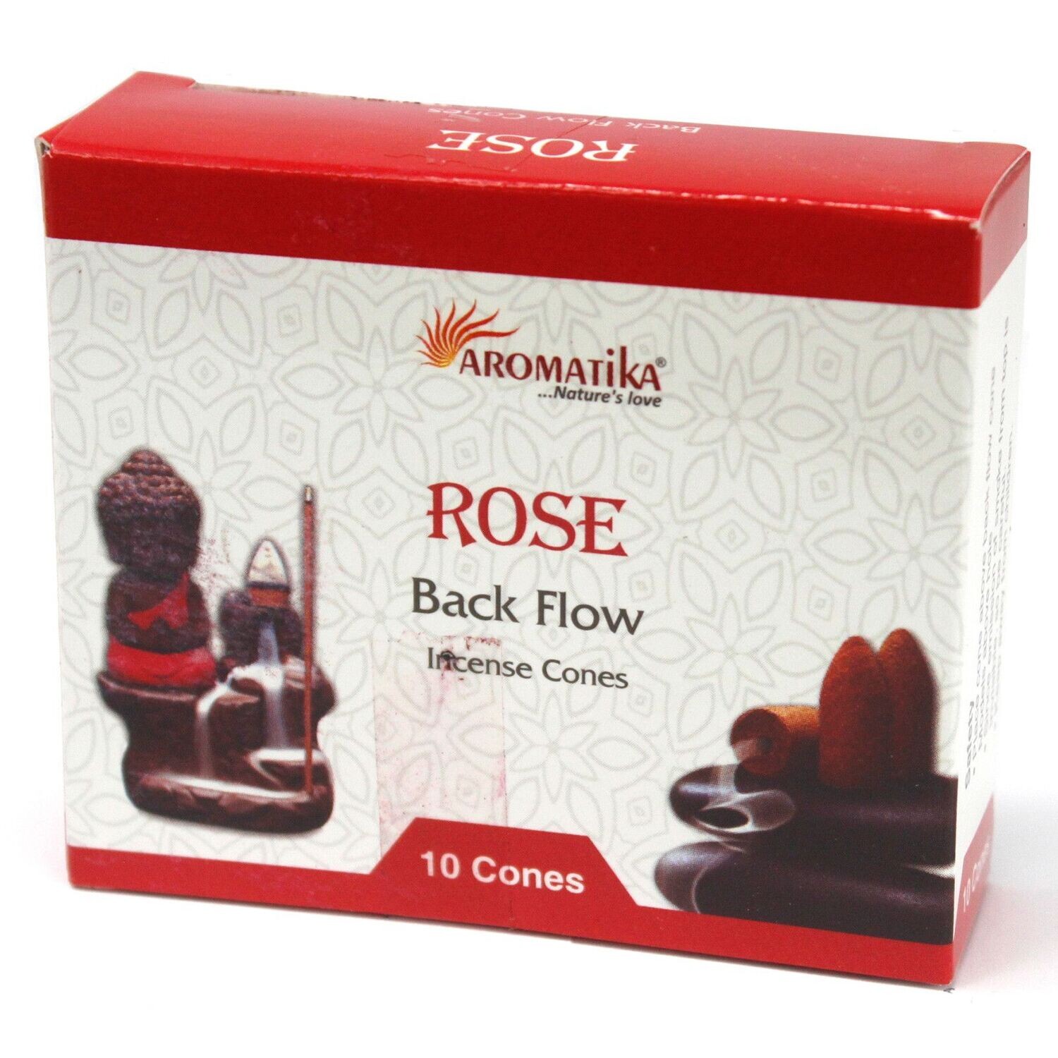 Rose - 10 Rückfluss-Kegel