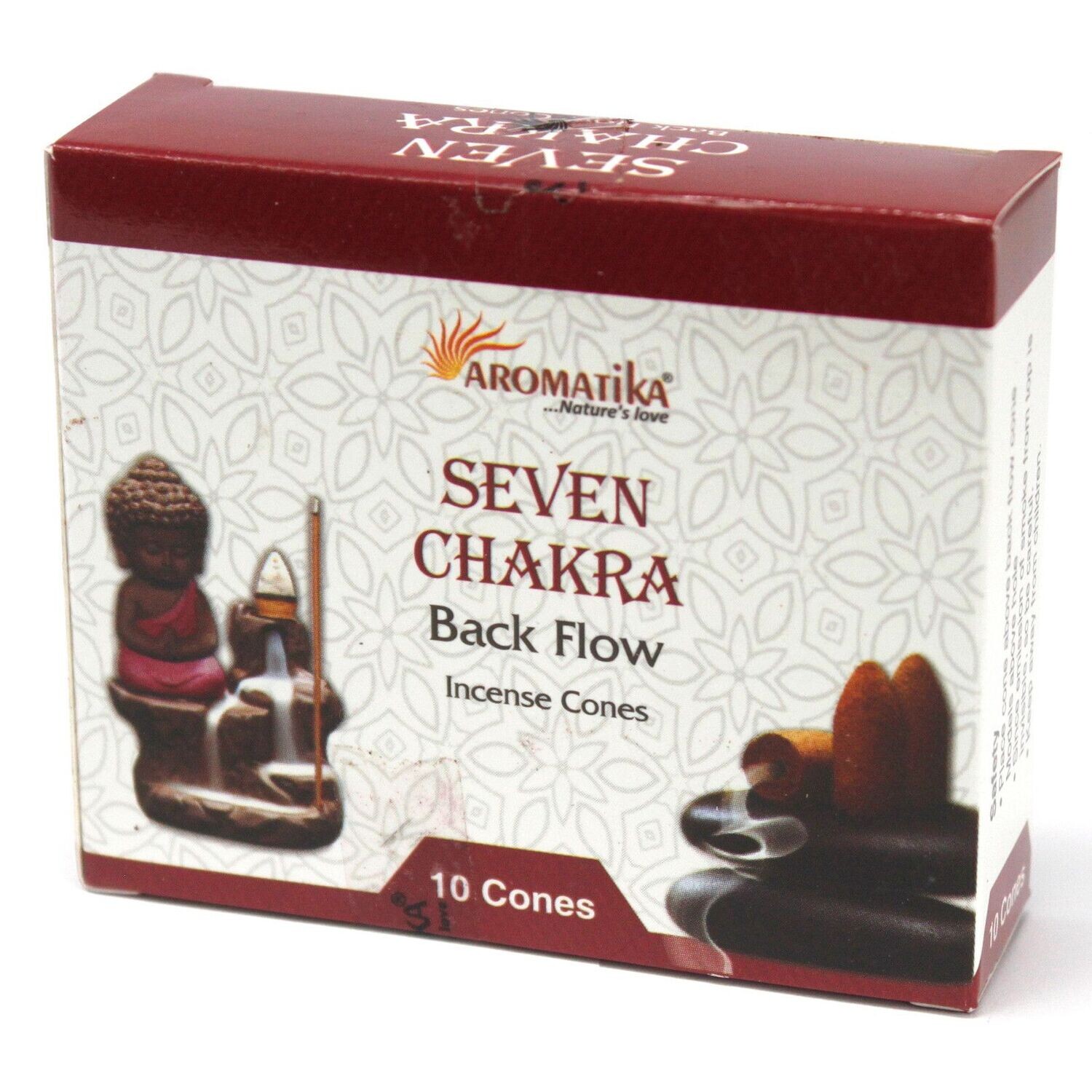Seven Chakra - 10 Rückfluss-Kegel