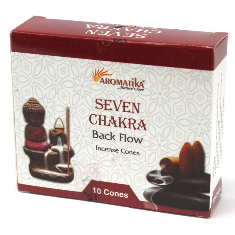 Seven Chakra - 10 Rückfluss-Kegel