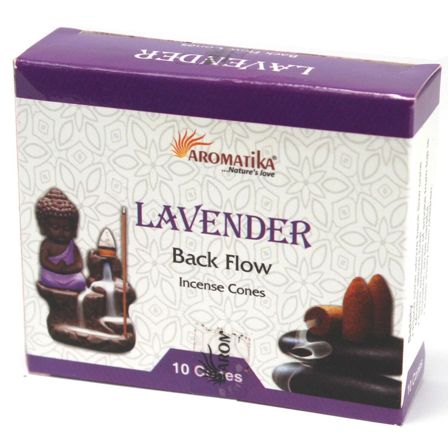 Lavendel - 10 Rückfluss-Kegel