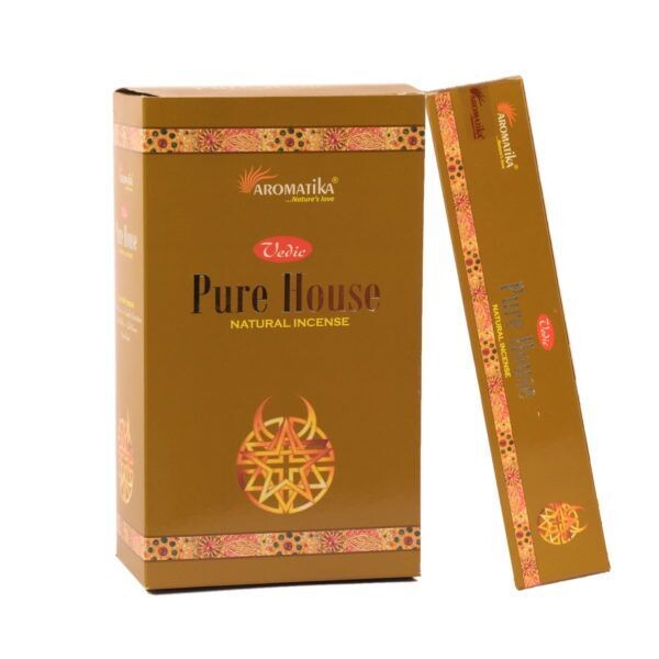 Aromatika - 12 Vedische Räucherstäbchen (15 g) - Pure House