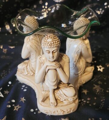 Aroma- Duftlampe - schlafende Buddha's