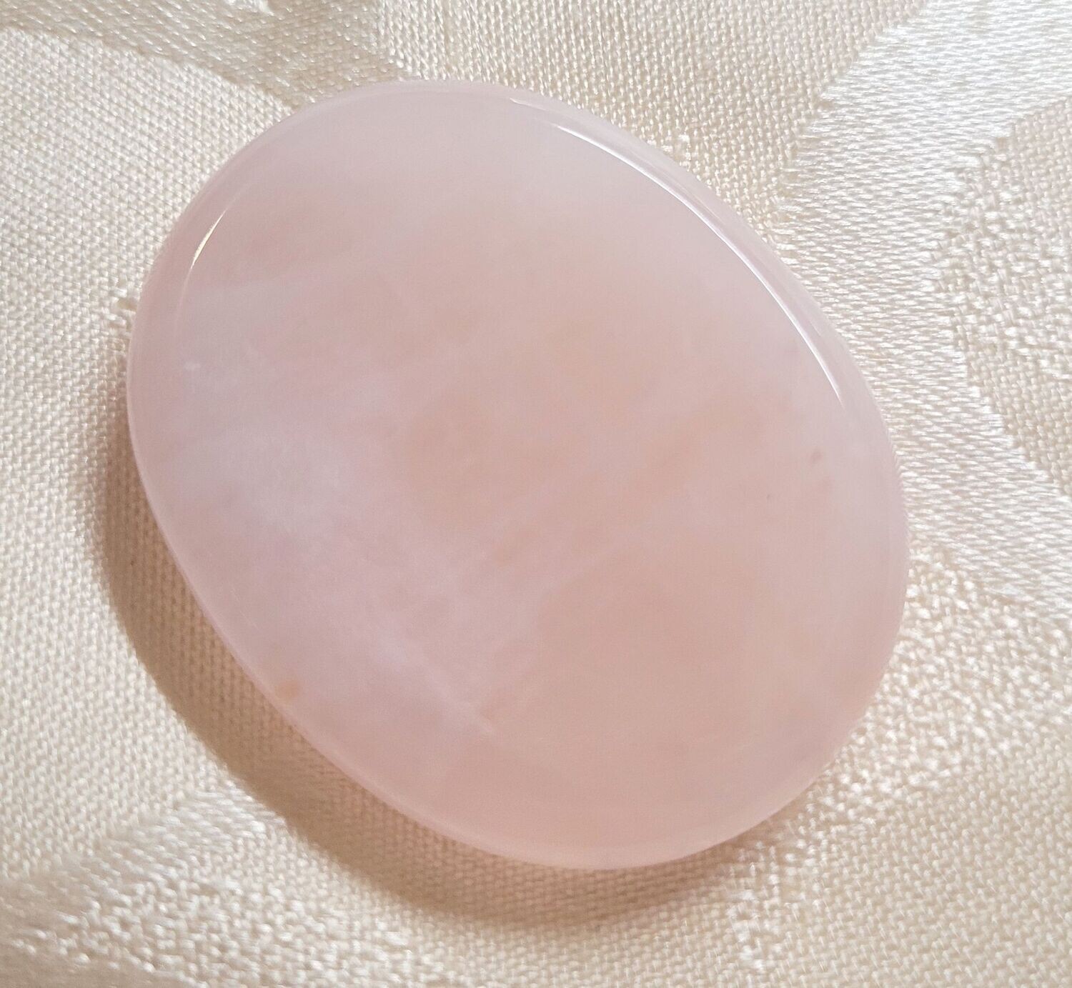 Rosenquarz - Handschmeichler - Meditationsstein