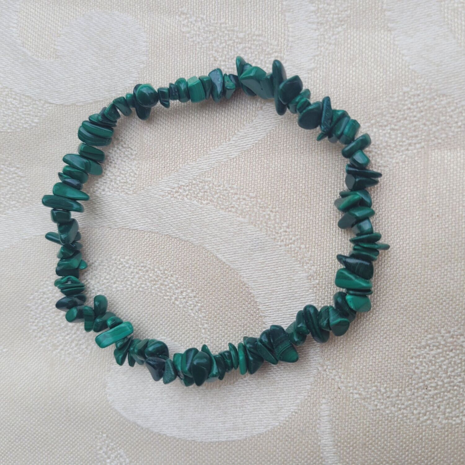 ​Splitterarmband Malachit