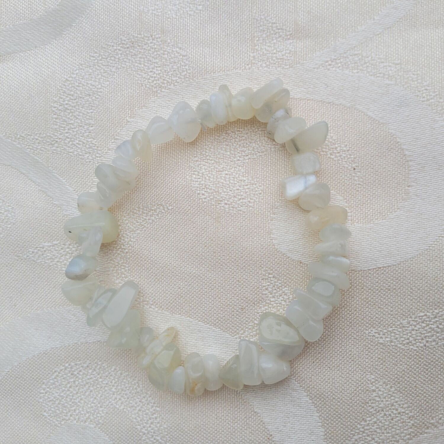 ​​Splitterarmband Mondstein