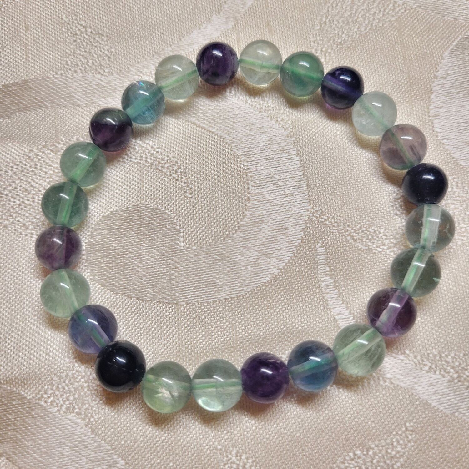 Fluorit Armband - 8 mm