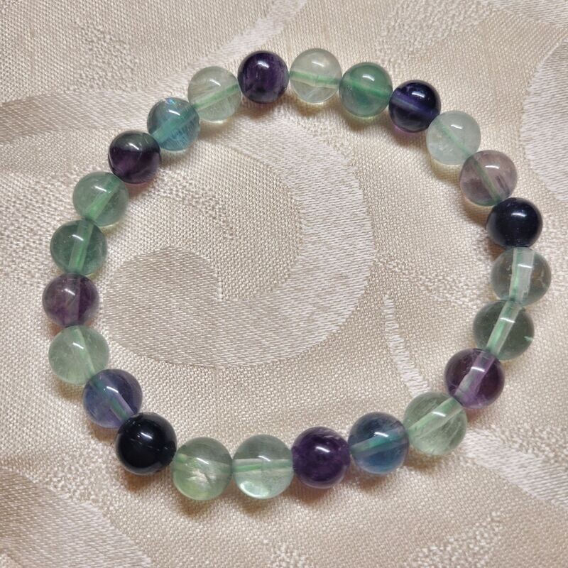 Fluorit Armband - 8 mm