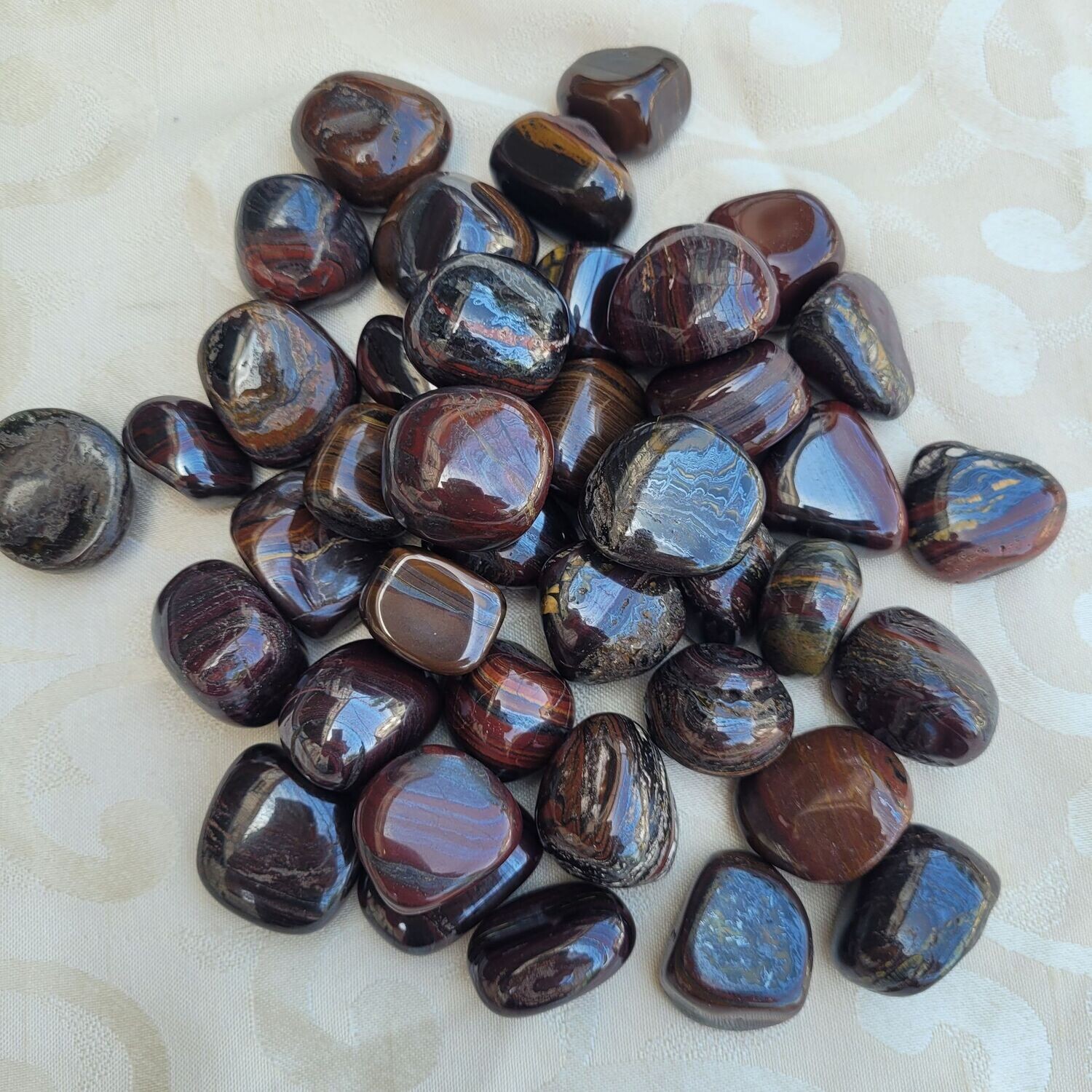 ​Trommelstein Tigereisen - 2 bis 3 cm