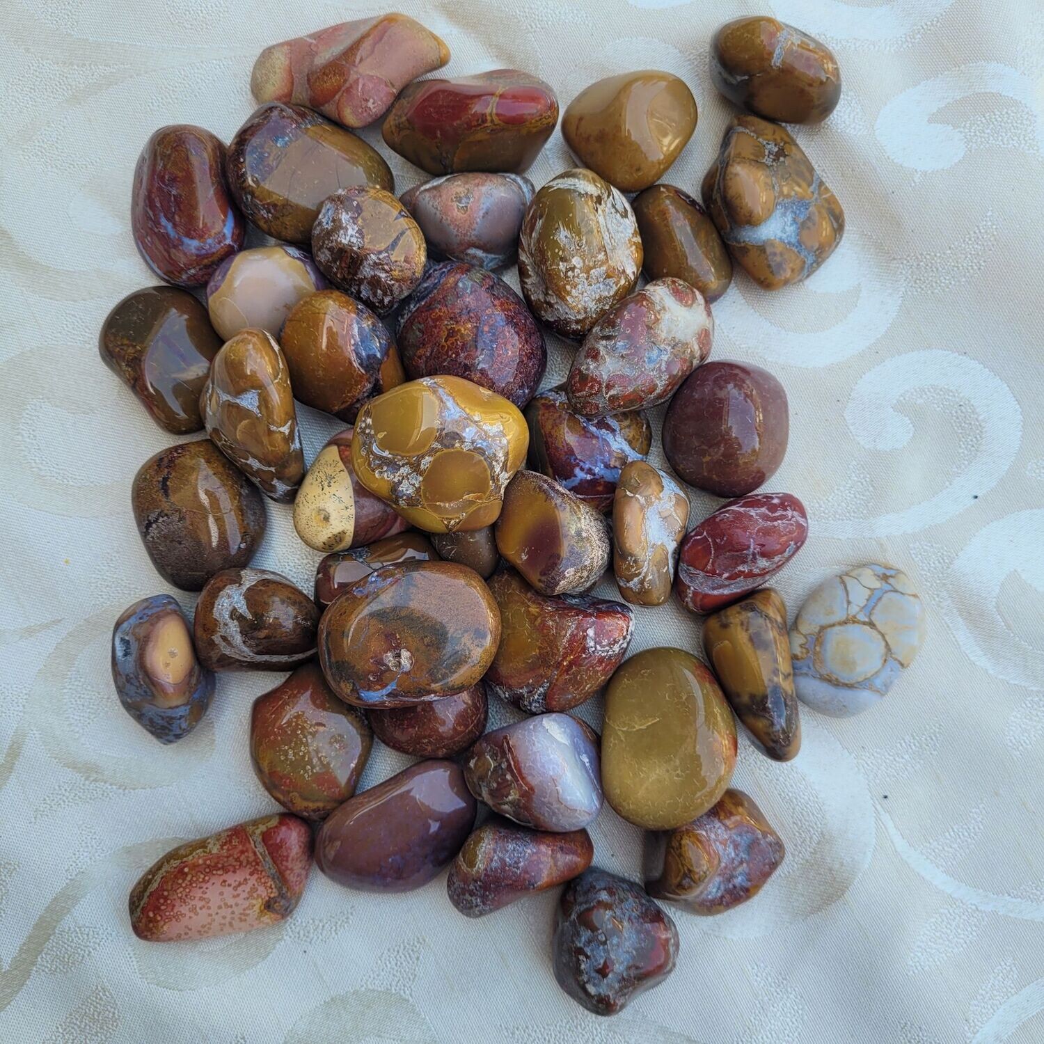 Trommelstein Conglomerat - 3 bis 4 cm