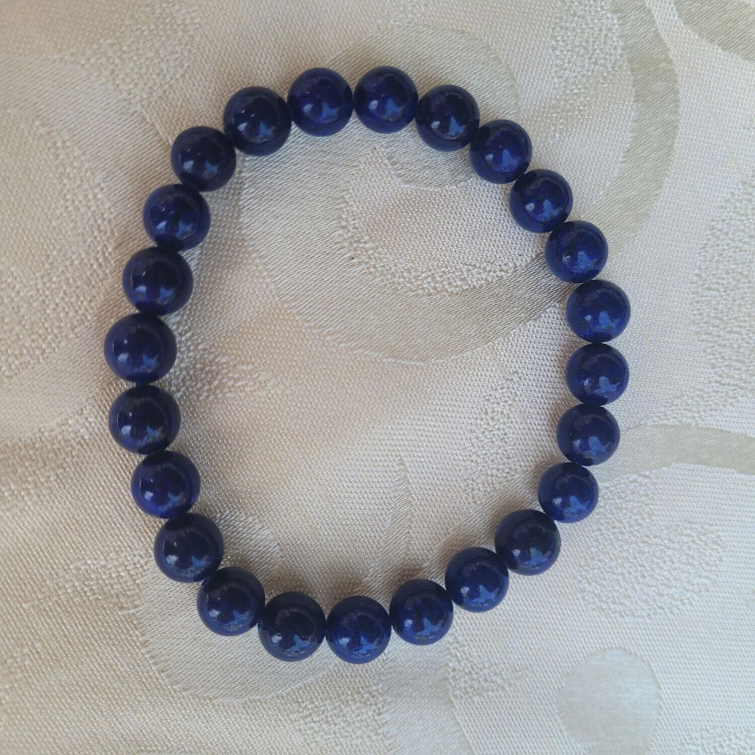 Lapislazuli Edelsteinarmband - 6 bis 7 mm
